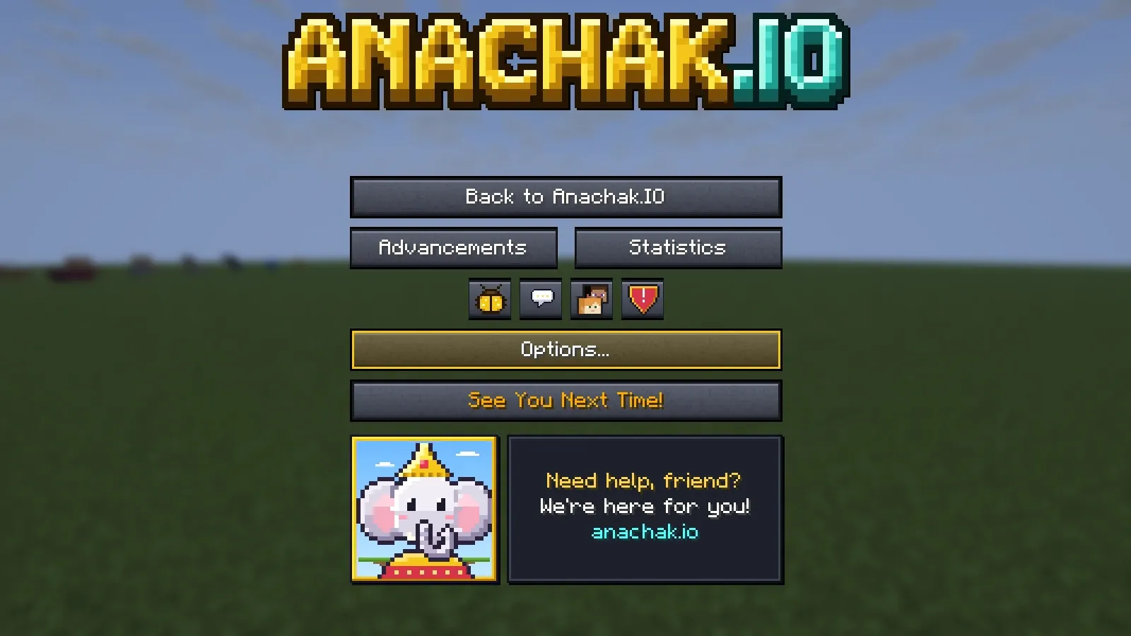 เมนูหยุดเกม